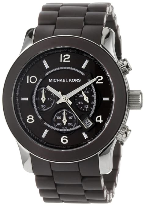 brown mens watch michael kors|chocolate brown michael kors watch.